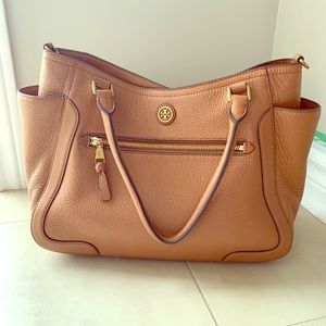 Tory Burch purse, tan leather